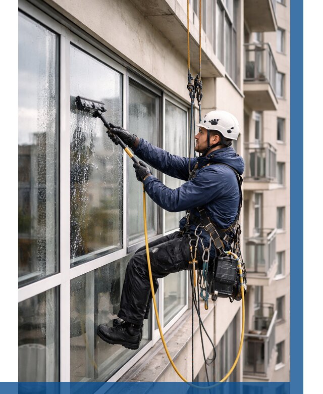 Мойка балконного остекления в Амурске от 3616 р. | ВЫСОТНИК-Мрс