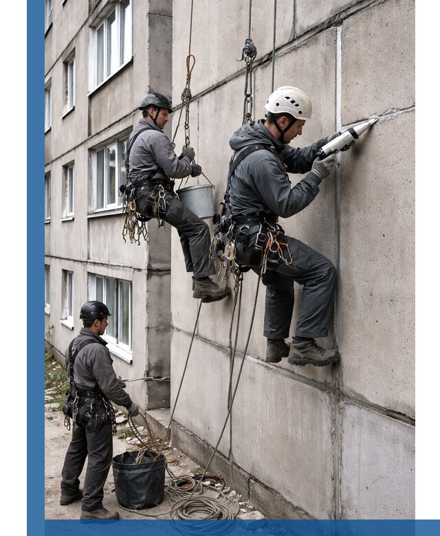 Герметизация межпанельных швов в Амурске с гарантией герметичности