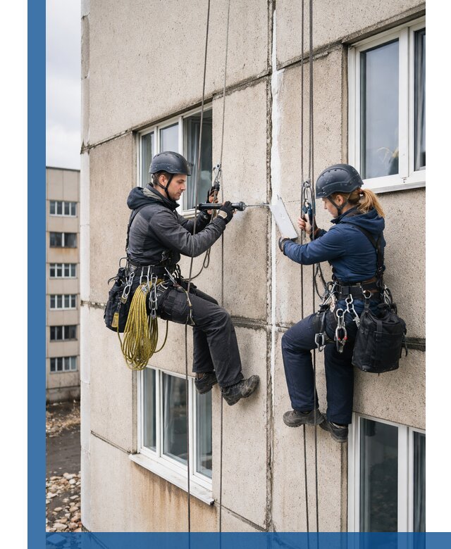 Герметизация межпанельных швов тёплым швом в Амурске