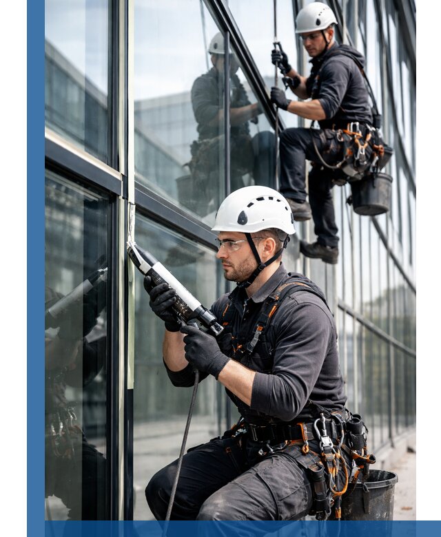 Герметизация витражных швов в Амурске для зданий и фасадов