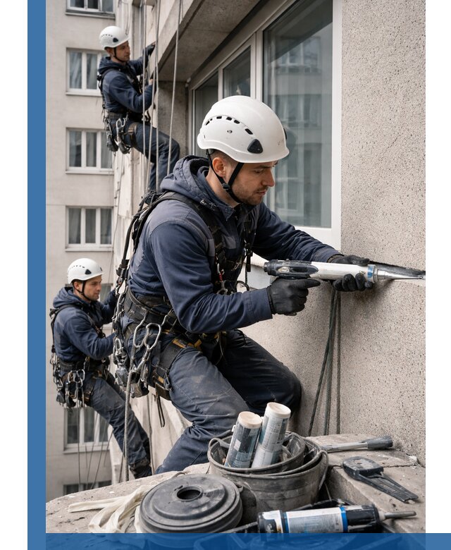 Герметизация швов лоджии в Амурске профессионально и надежно