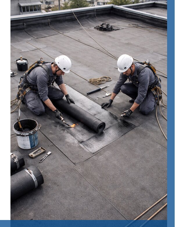 Ремонт мягкой кровли под ключ в Амурске от 723 р. | ВЫСОТНИК-Мрс