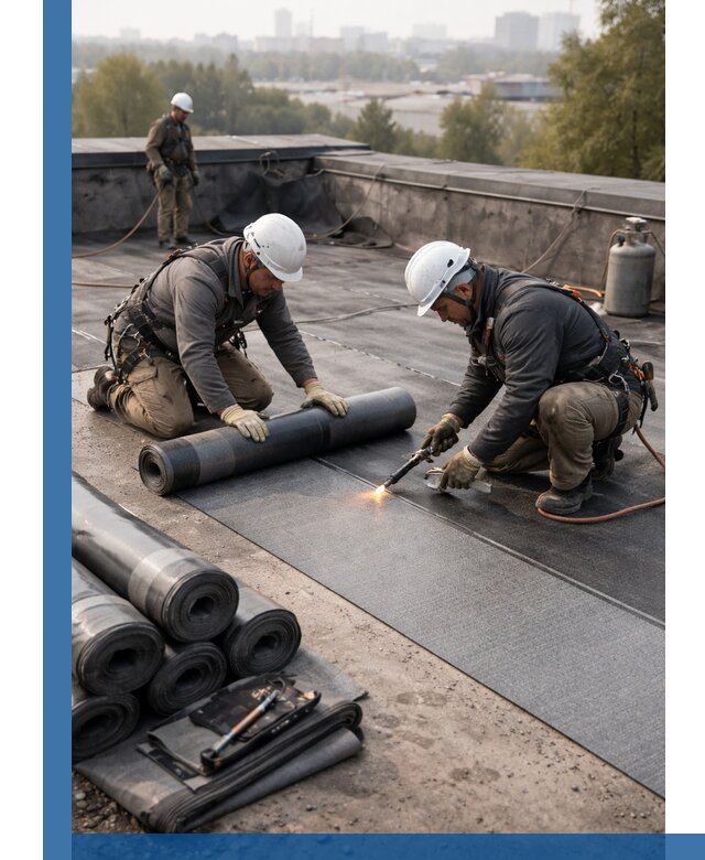 Монтаж мягкой кровли в Амурске профессионально и надежно