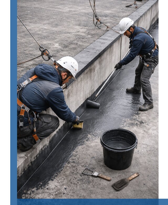 Гидроизоляция кровли жидкой резиной профессионально в Амурске