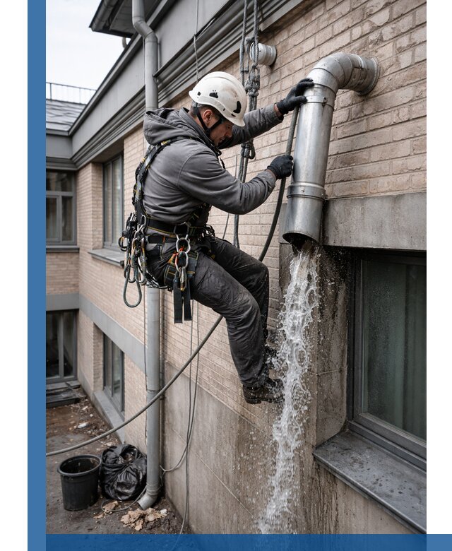 Профессиональная прочистка водосточных труб в Амурске с гарантией