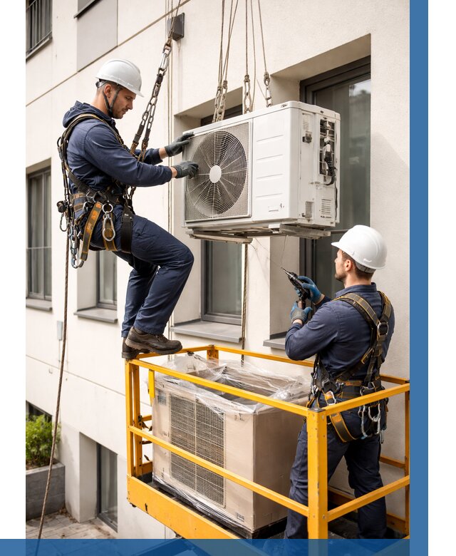 Демонтаж внешнего блока кондиционера в Амурске от 3616 р. | ВЫСОТНИК-Мрс