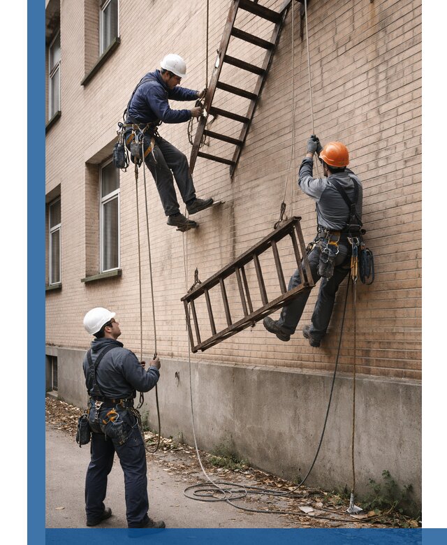 Демонтаж пожарной лестницы в Амурске быстро и безопасно