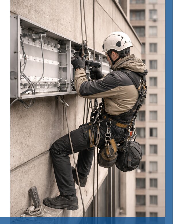 Ремонт вывески на высоте в Амурске от 4649 р. | ВЫСОТНИК-Мрс