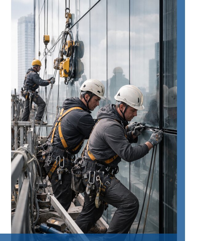 Структурное остекление фасадов в Амурске от 9815 р. | ВЫСОТНИК-Мрс