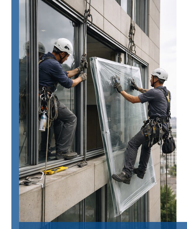 Профессиональная замена стекла в витраже в Амурске с гарантией