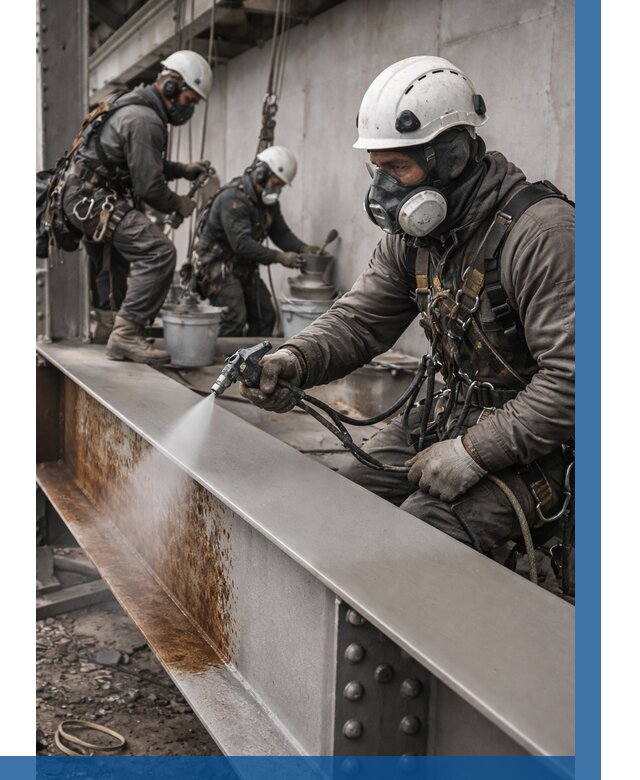 Антикоррозионная покраска металла в Амурске от 723 р. | ВЫСОТНИК-Мрс