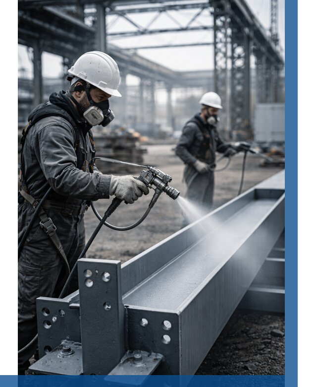 Антикорроз. обработка металлоконстр. в Амурске от 465 р. | ВЫСОТНИК-Мрс