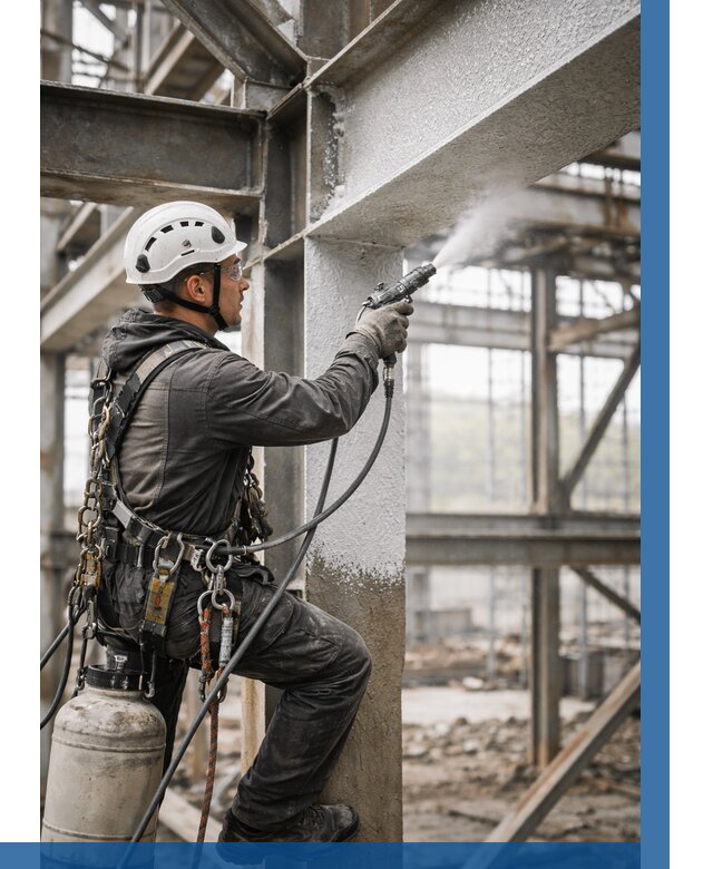 Огнезащита металлоконструкций от 775 р. | ВЫСОТНИК-Мрс в Амурске