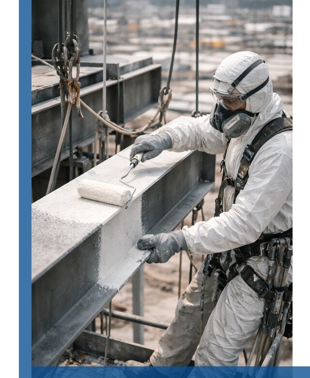 Профессиональная огнезащитная обработка металлоконструкций в Амурске