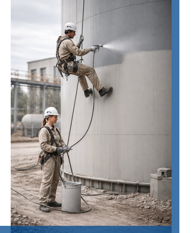 Покраска резервуаров в Амурске от 1240 р. | ВЫСОТНИК-Мрс — заказать