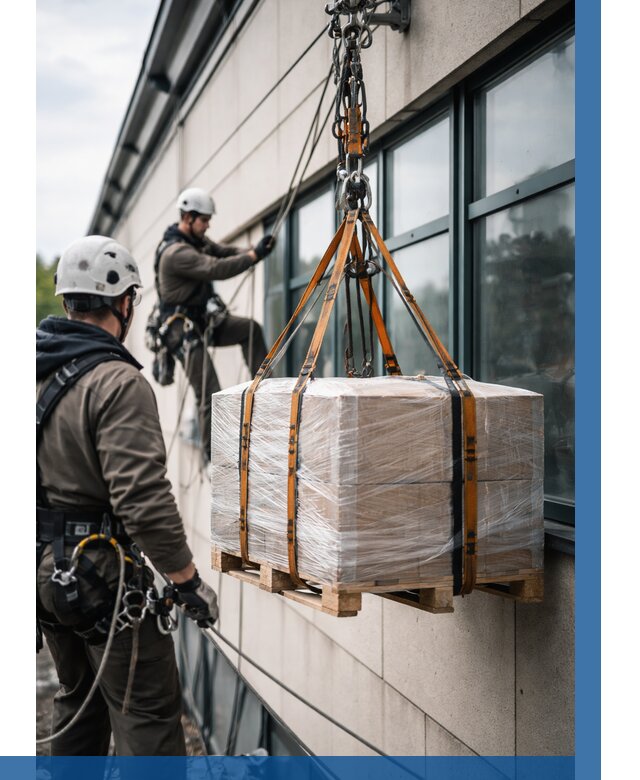 Подъем груза на высоту в Амурске от 3100 р. | ВЫСОТНИК-Мрс