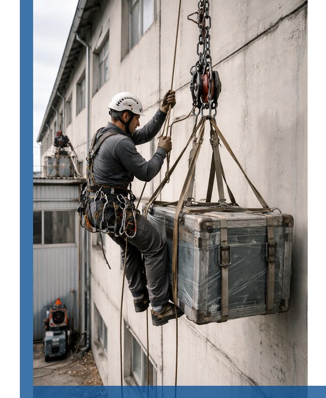 Подъем грузов на высоту в Амурске для промышленных объектов