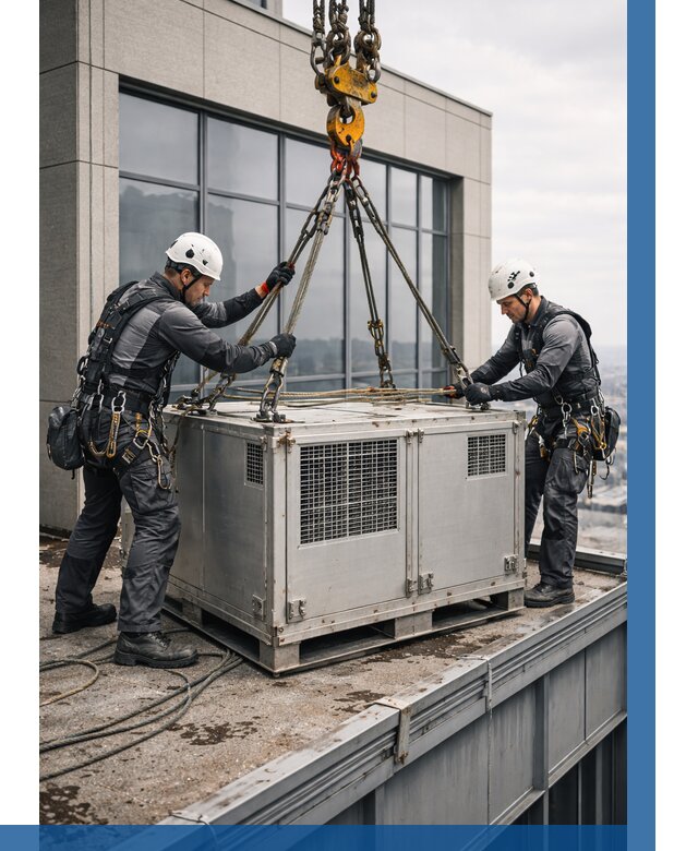 Такелажные работы на высоте в Амурске от 8266 р. | ВЫСОТНИК-Мрс