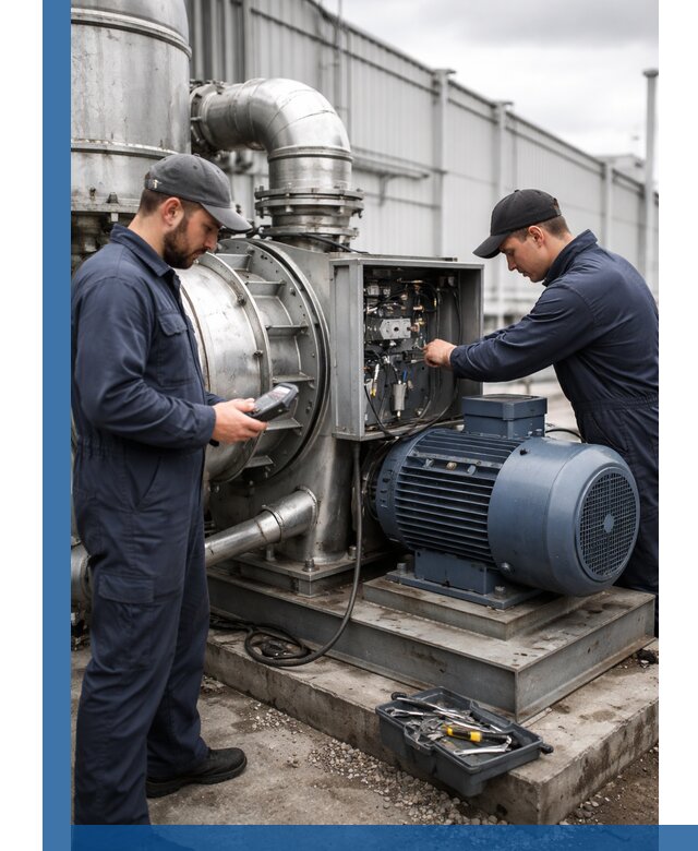 Техническое обслуживание промышленного оборудования в Амурске