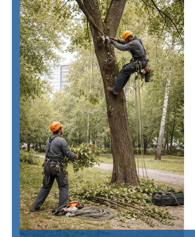 Санитарная обрезка деревьев в Амурске, профессионально и безопасно