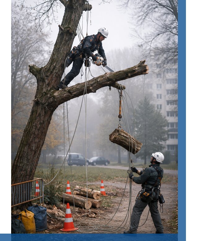 Удаление аварийных деревьев в Амурске от 15498 р. | ВЫСОТНИК-Мрс