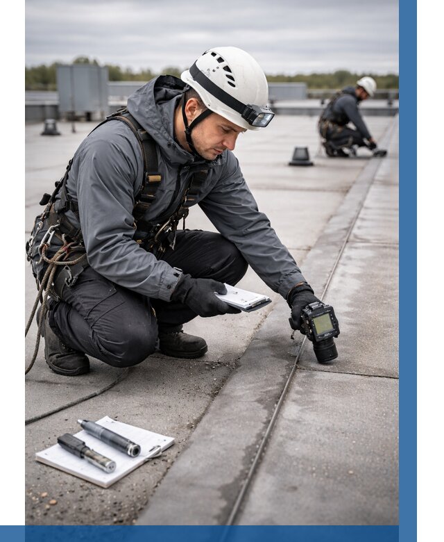 Обследование кровли на протечки в Амурске от 4649 р. | ВЫСОТНИК-Мрс