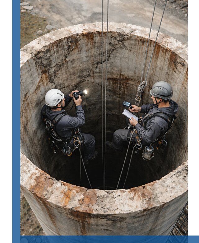 Обследование дымовой трубы: диагностика и оценка состояния в Амурске