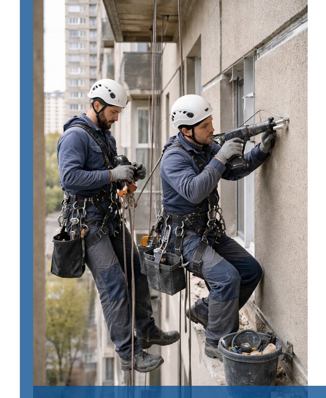 Промышленные альпинисты высотные работы и монтаж в Амурске